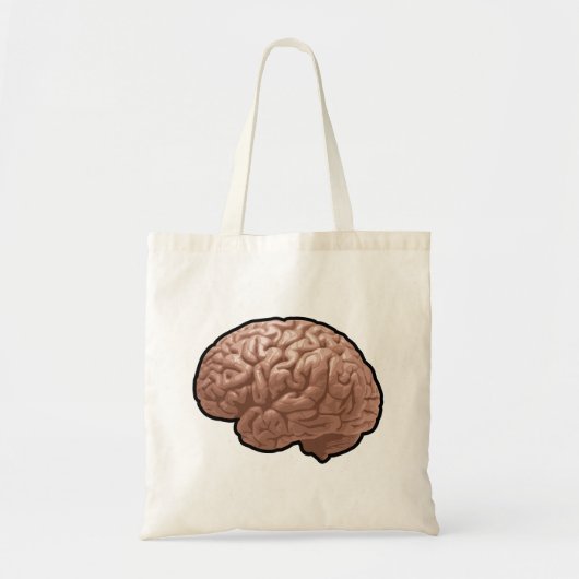Menselijk brein Canvas tas (Voorkant)