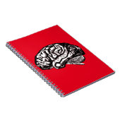 menselijk brein notitieboek (Rechterzijde)