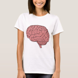 Menselijk brein t-shirt