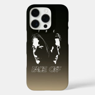 Menselijk gezicht silhouet kunst iPhone 16 pro hoesje