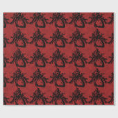 Menselijk hart inpakpapier (Vlak)