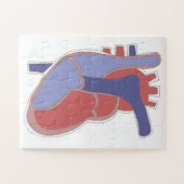 Menselijk Hart Puzzel (Horizontaal)
