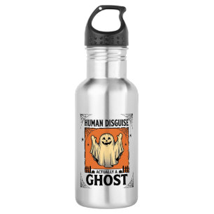 Menselijk Kostuum Spook Vintage Halloween Humor_1 Waterfles
