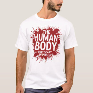Menselijk lichaam Humor T-shirt