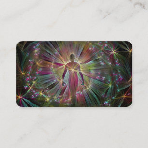 Menselijk licht visitekaartje