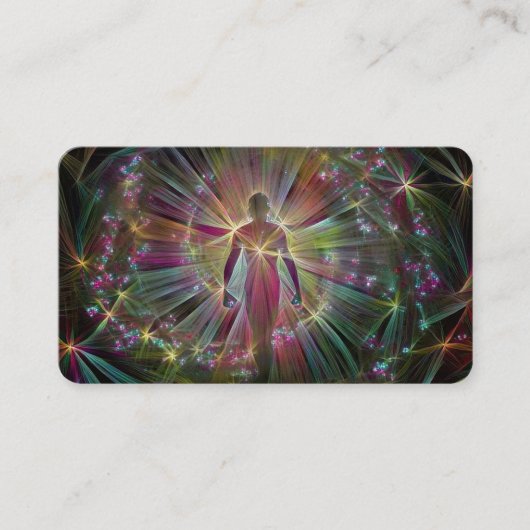 Menselijk licht visitekaartje (Voorkant)