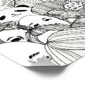 Menselijk Oerwoud Poster (Hoek)