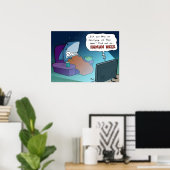 Menselijk poster (Thuiskantoor)