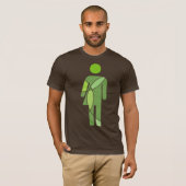 menselijk t-shirt (Voorkant volledig)