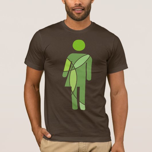 menselijk t-shirt (Voorkant)