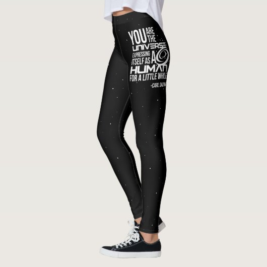 Menselijk universum leggings (Links)