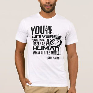 Menselijk universum t-shirt