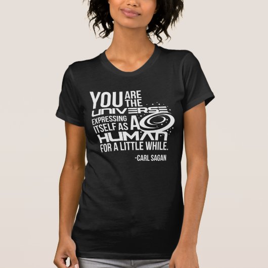 Menselijk universum t-shirt (Voorkant)