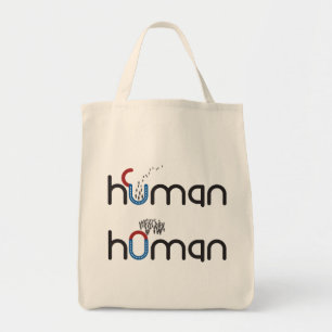 Menselijk versus Homan Tote Bag