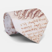 Menselijke anatomie Botten van Leonardo da Vinci Stropdas (Opgerold)