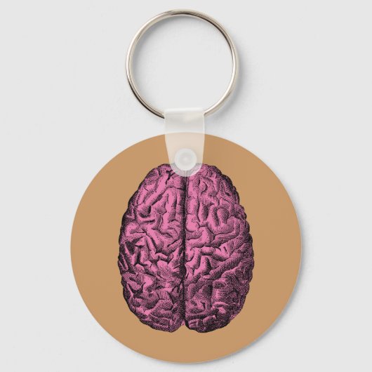 Menselijke Anatomie Brain Sleutelhanger (Voorkant)
