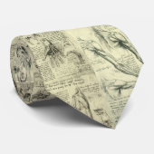 Menselijke anatomie door Leonardo da Vinci Stropdas (Opgerold)