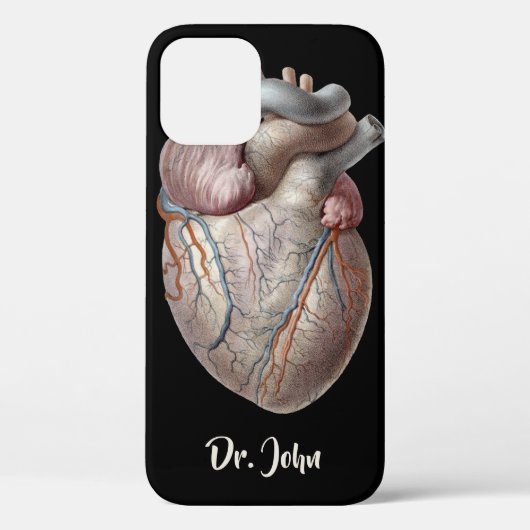  menselijke anatomie Hartorganen Gezonde Case-Mate iPhone Case (Achterkant)