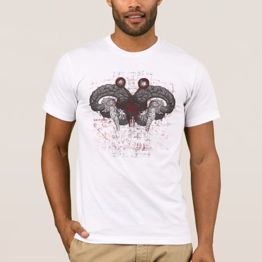 Menselijke anatomie t-shirt (Voorkant)