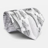 Menselijke anatomiegrafiek stropdas (Opgerold)