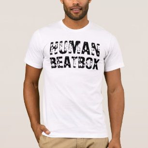 Menselijke beatbox t-shirt