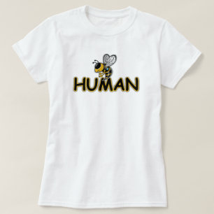 MENSELIJKE BIJ T-SHIRT