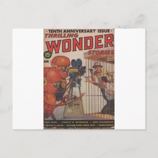 Menselijke dierentuin briefkaart (Voorkant)