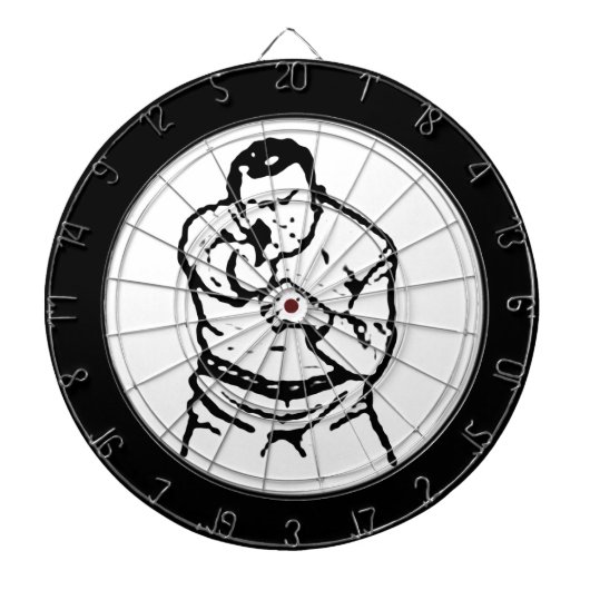 Menselijke doelwit dartbord (Voorkant)
