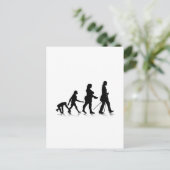 Menselijke Evolution_8 Briefkaart (Staand voorkant)