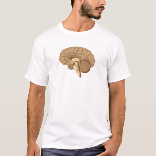 Menselijke hersenanatomie grappige Shirt