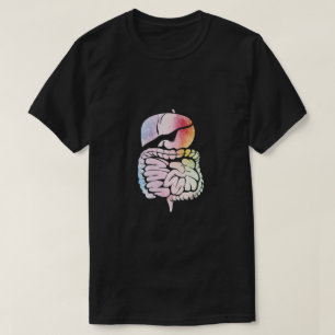 Menselijke Inwendige Organen Anatomie Art Spijsver T-shirt