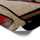 Menselijke kunst perfect poster (Hoek)