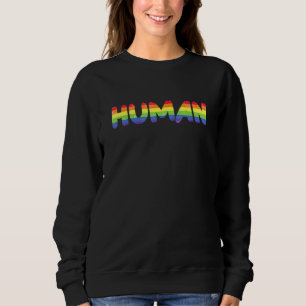 Menselijke LGBT Vlag Pride Maand Lesbische Pride K Trui