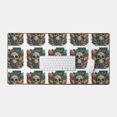 Menselijke schedel bureaumat (Keyboard & Muis)