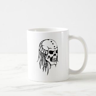 Menselijke schedel koffiemok