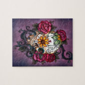 Menselijke schedel legpuzzel (Horizontaal)