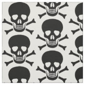 Menselijke schedel stof (Swatch)