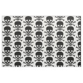 Menselijke schedel stof (Fat Quarter)