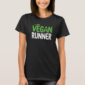 Menselijke Veganistische Hardloper Veganistische V T-shirt