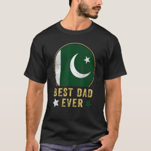 Mensen Beste Papa Ooit Pakistaanse Vader Land Paki T-shirt