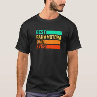 Mensen Beste Paragliding Papa Ooit Parachute Parag T-shirt