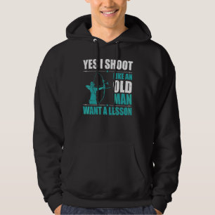 Mensen Boogschieten Boog Sport Ik Schiet Als Een O Hoodie