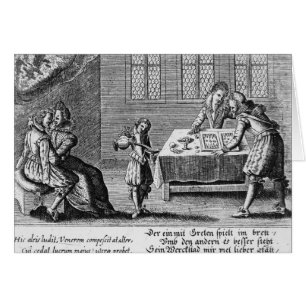 Mensen die backgammon spelen