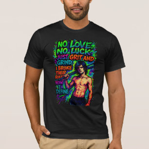 Mensen die obstakels in het leven overwinnen t-shirt