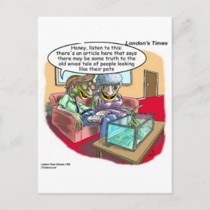 Mensen Die Op Leguanen Lijken Grappig Briefkaart