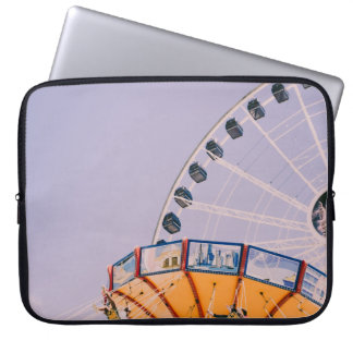 Mensen die overdag met je mee rijden laptop sleeve