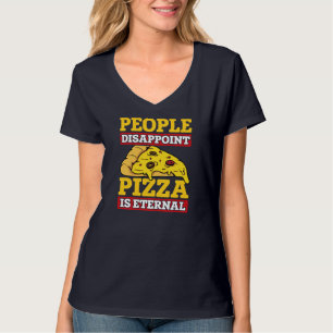 Mensen die Pizza teleurstellen zijn etnisch Italia T-shirt