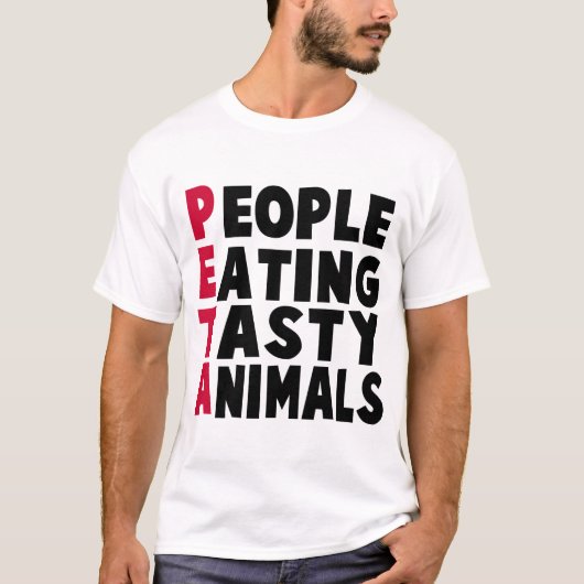 MENSEN DIE TASTDIEREN EËREN T-SHIRT (Voorkant)