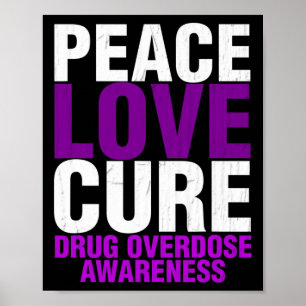 Mensen Drug Overdosis Bewustzijn Vrede Liefde Gene Poster
