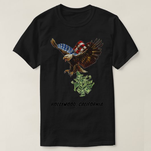 Mensen Eagle Money T-shirt (Design voorkant)